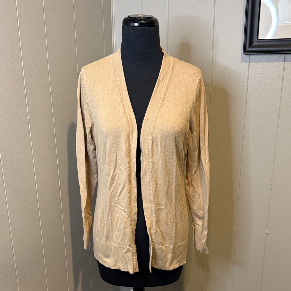 B9 Lienridy Elegant Tan Women's Medium Cardigan